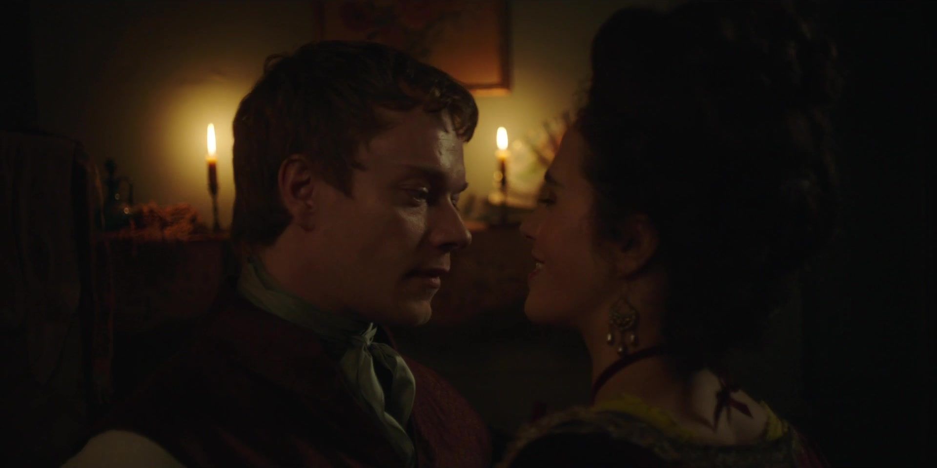 Best Blow Job Ever Jessica Brown Findlay nude - Harlots s03e01 (2019) Threesome