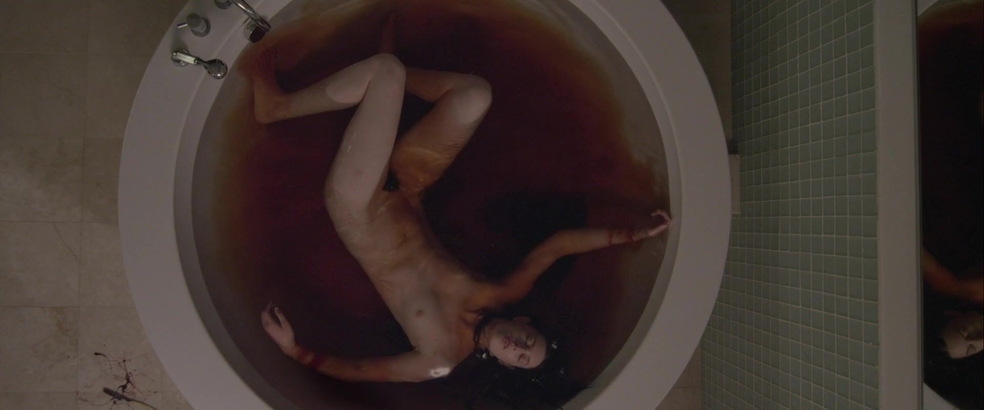 Dick Sucking Shaving legs and a nude scene in the bathroom with topless celebrity Sara Malakul of the movie "Sun Choke" TuKif