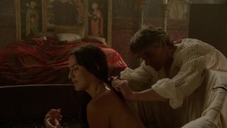 Sofa Melia Kreiling topless video | TV movie "The Borgias" Sucking
