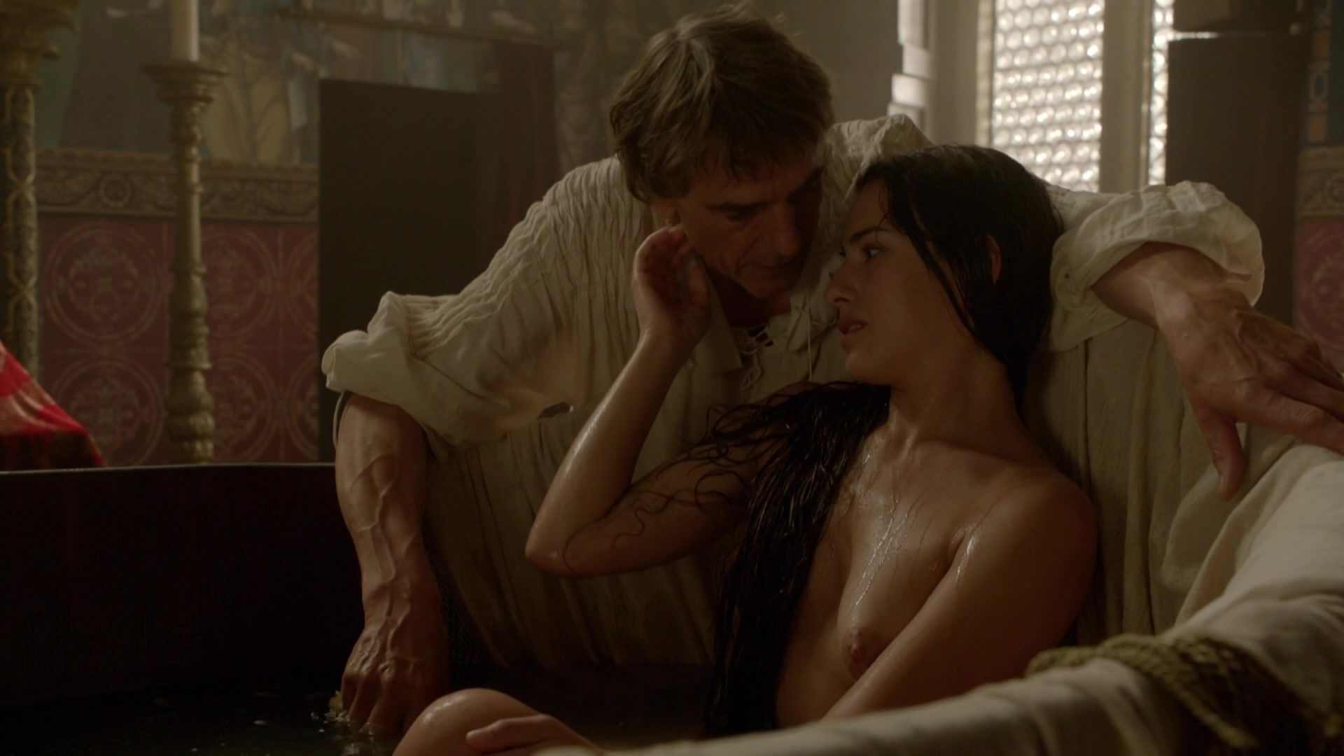 Oral Sex Melia Kreiling topless video | TV movie "The Borgias" EroticBeauties