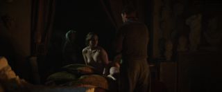 Tiny Titties Naked Emilia Clarke in topless scene of the movie "Voice from the Stone" | Released in 2017 Sem Camisinha