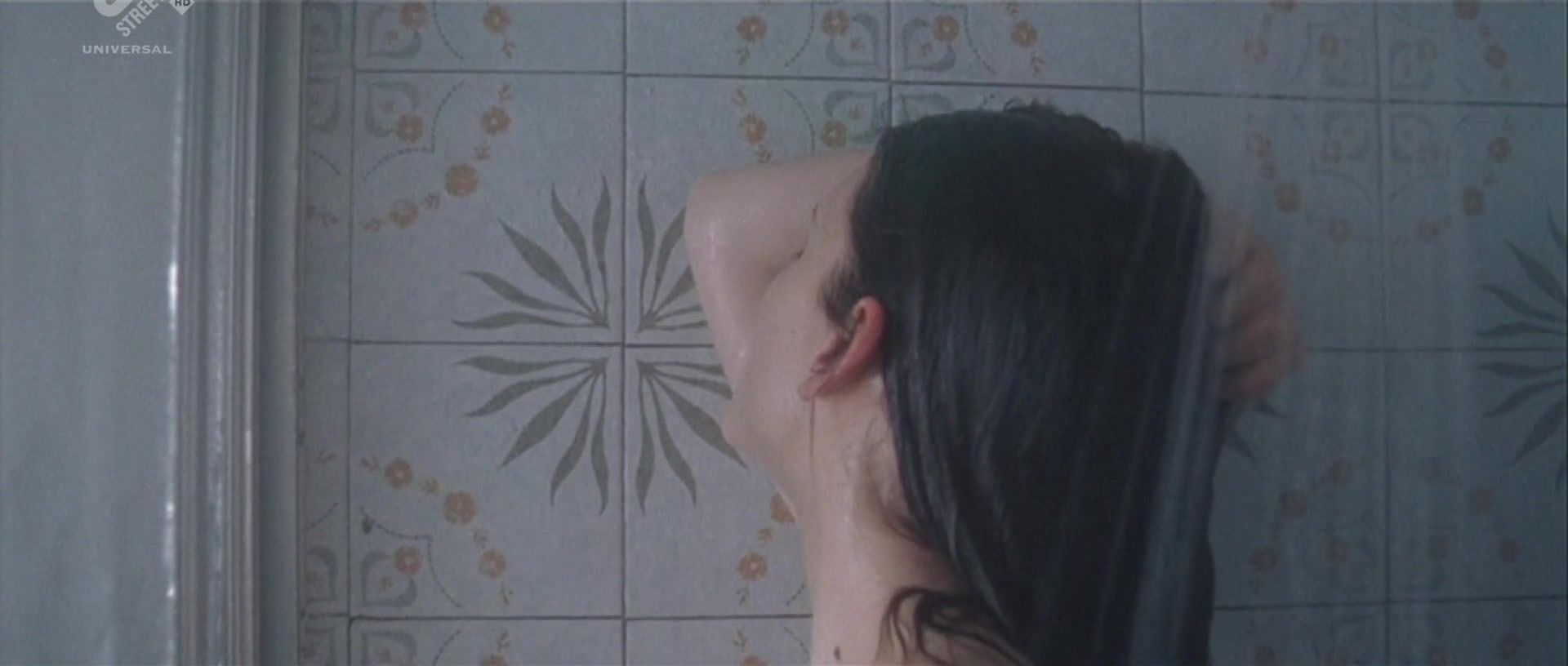 Transvestite Topless Melanie Laurent from Shower Video of the French movie "La chambre des morts" Guyonshemale