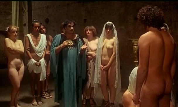 American Explicit Adult Uncut Scenes of the Classic Porn Movie "Caligula II The Untold Story" (1982) Natural Boobs