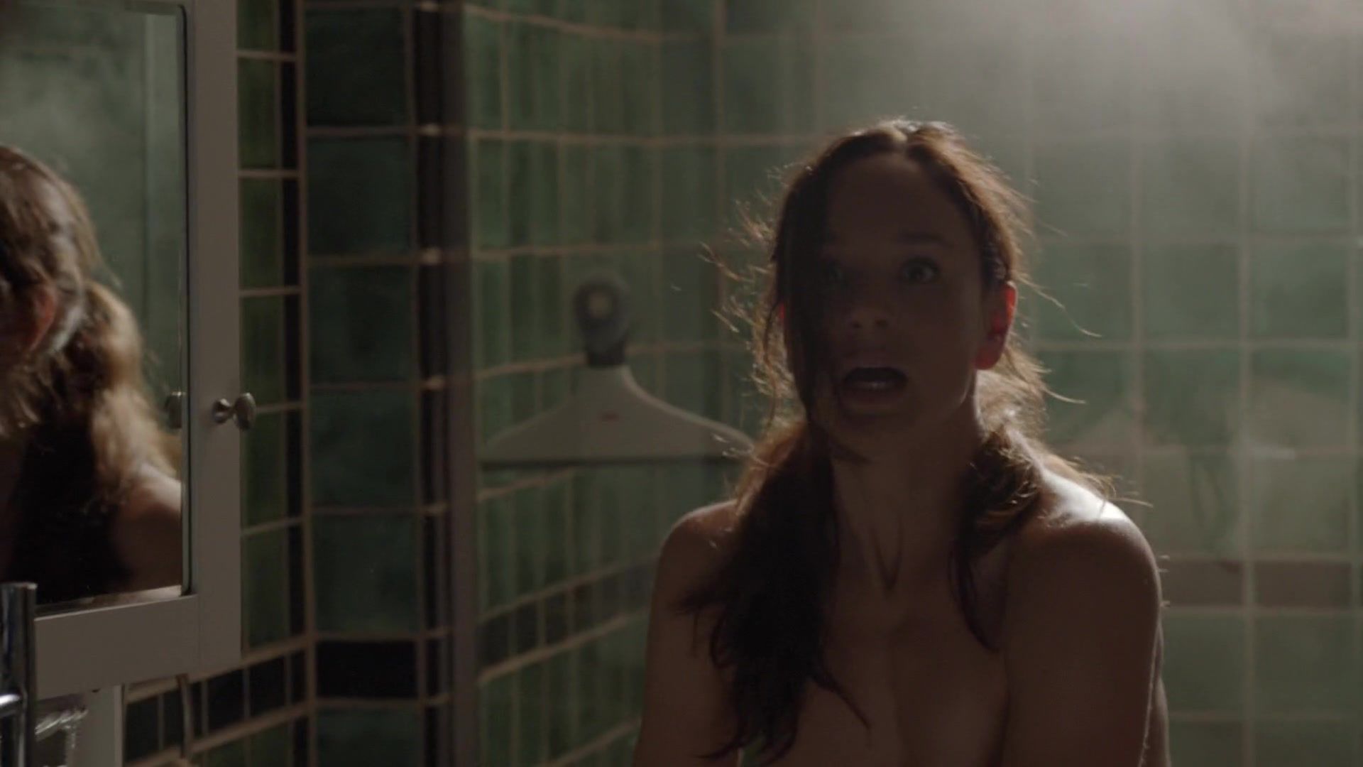 Selfie Naked Sarah Wayne Callies in Sex Scene from the TV show "Colony" s01e03 (2016) Scene