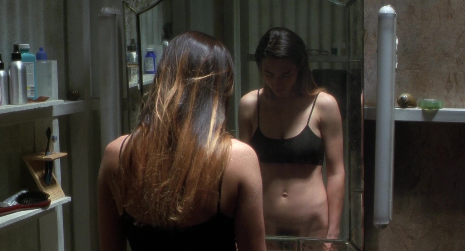 Shemale Porn Hot Celebrity Jennifer Connelly & Aliya Campbell - Requiem For A Dream (2000) Brunette - 1