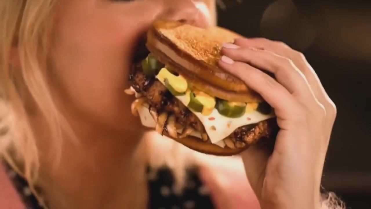 18andBig Commercial Celebs Nudity Carl's Jr. Commercial - Kate Upton Hard Core Sex - 1