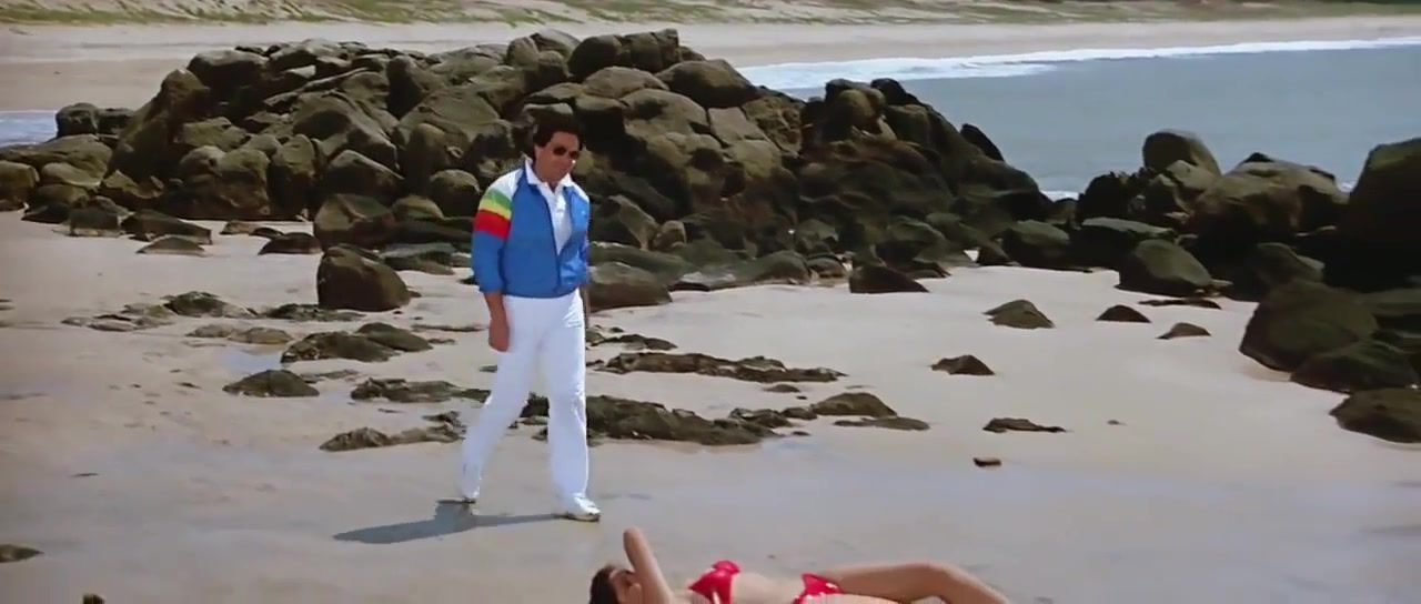 Spandex Naked SONAM BIKINI SCENE RARELY Movie-Vijay (1988) Matures - 2