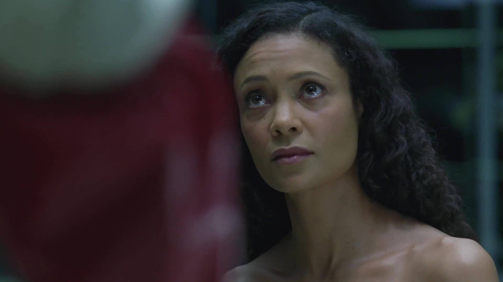 JustJared Naked Thandie Newton nude - Westworld S01E08 (2016) Barely 18 Porn