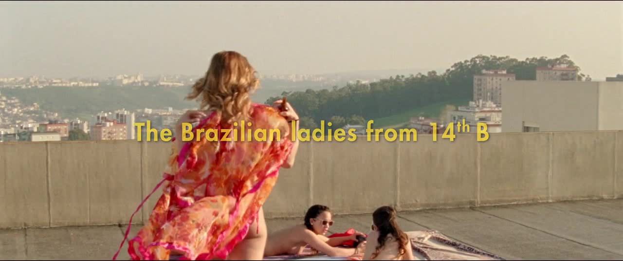Inked Nude scene with actresses Crista Alfaiate naked, Joana de Verona naked and othe sexy girls - Arabian Nights (2015) Spying