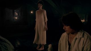Foursome Sex scene of naked Caitriona Balfe | TV show "Outlander" Culo
