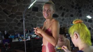 nHentai Topless models Lindsey Vonn, Caroline Wozniacki, Ronda Rousey from BodyArt Video Office Sex