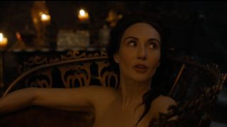 White Chick Topless scene of Carice Van Houten - GAME OF THRONES (S04 E07) Slut