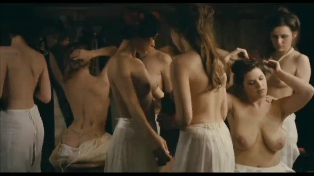Eva Angelina Group nude girl scene | Hafsia Herzi, Alice Barnole, Lucie Borleteau - L'apollonide (2011) Transvestite