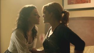 Lezbi Celebrity Lesbian Scene | Hannah Fierman, Christen Orr, Lynn Talley, Kylie Brown - The Unwanted (2014) Strapon