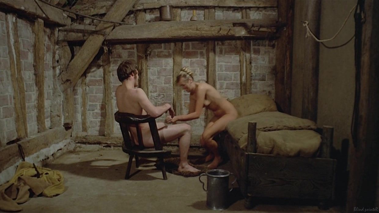 Pee Heather Johnson & Jenny Runacre - Retro xxx porn scene - The Canterbury Tales (1972) XBizShow