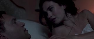 Underwear Sex video Lily James nude - The Exception (2016) Web