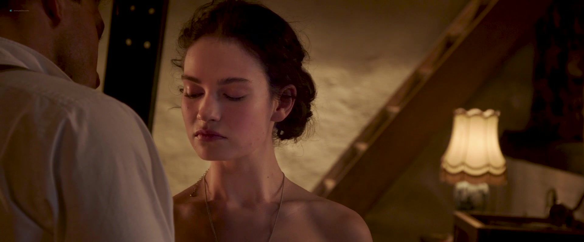 HClips Sex video Lily James nude - The Exception (2016) Chileno