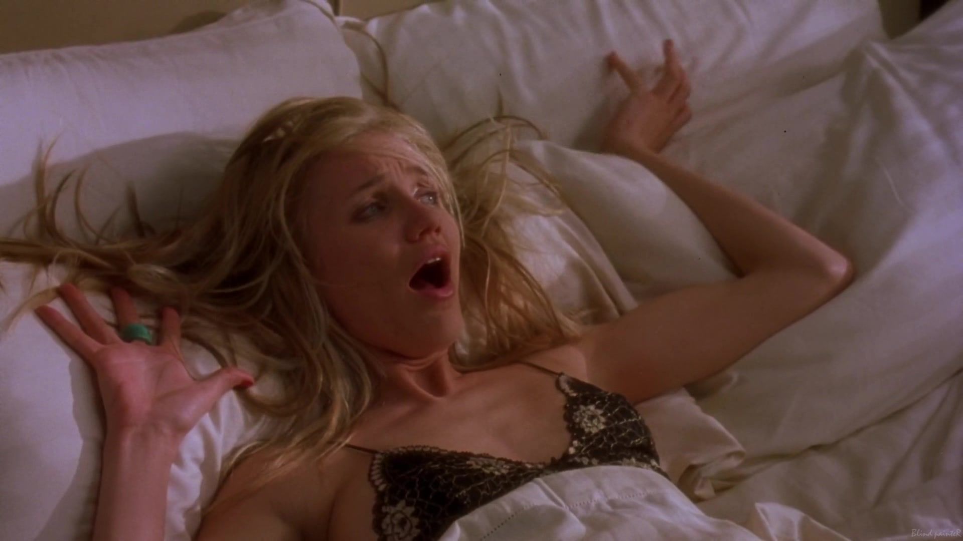 Secretary Topless actress Cameron Diaz & Christina Applegate nude - The Sweetest Thing (2002) Nipples - 1