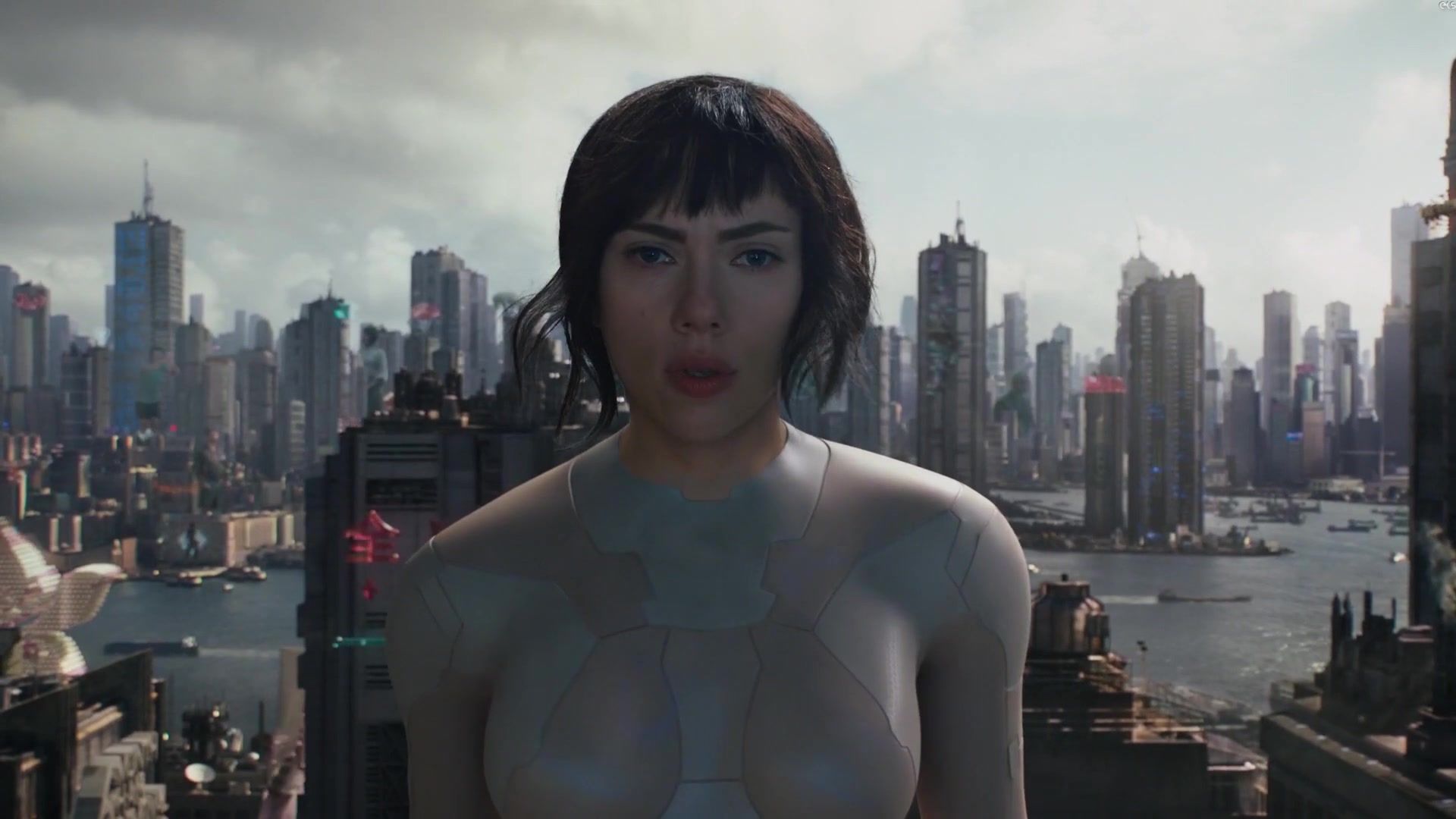 Stretching Scarlett Johansson nude - Ghost in the Shell (2017) Hard Cock - 1