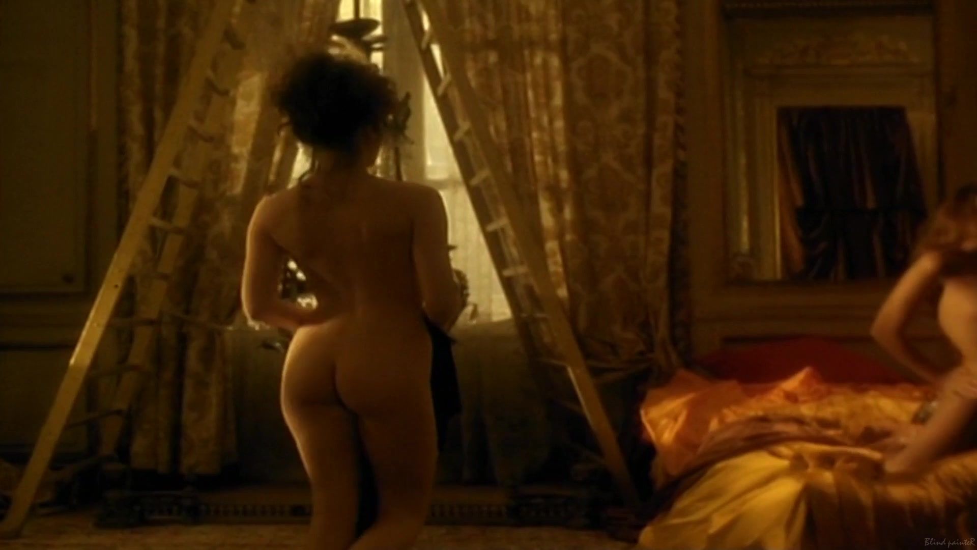 Creampies Topless actress Sylvie Vartan, Sylvie Valade nude - L’ange noir (1994) Gangbang - 1