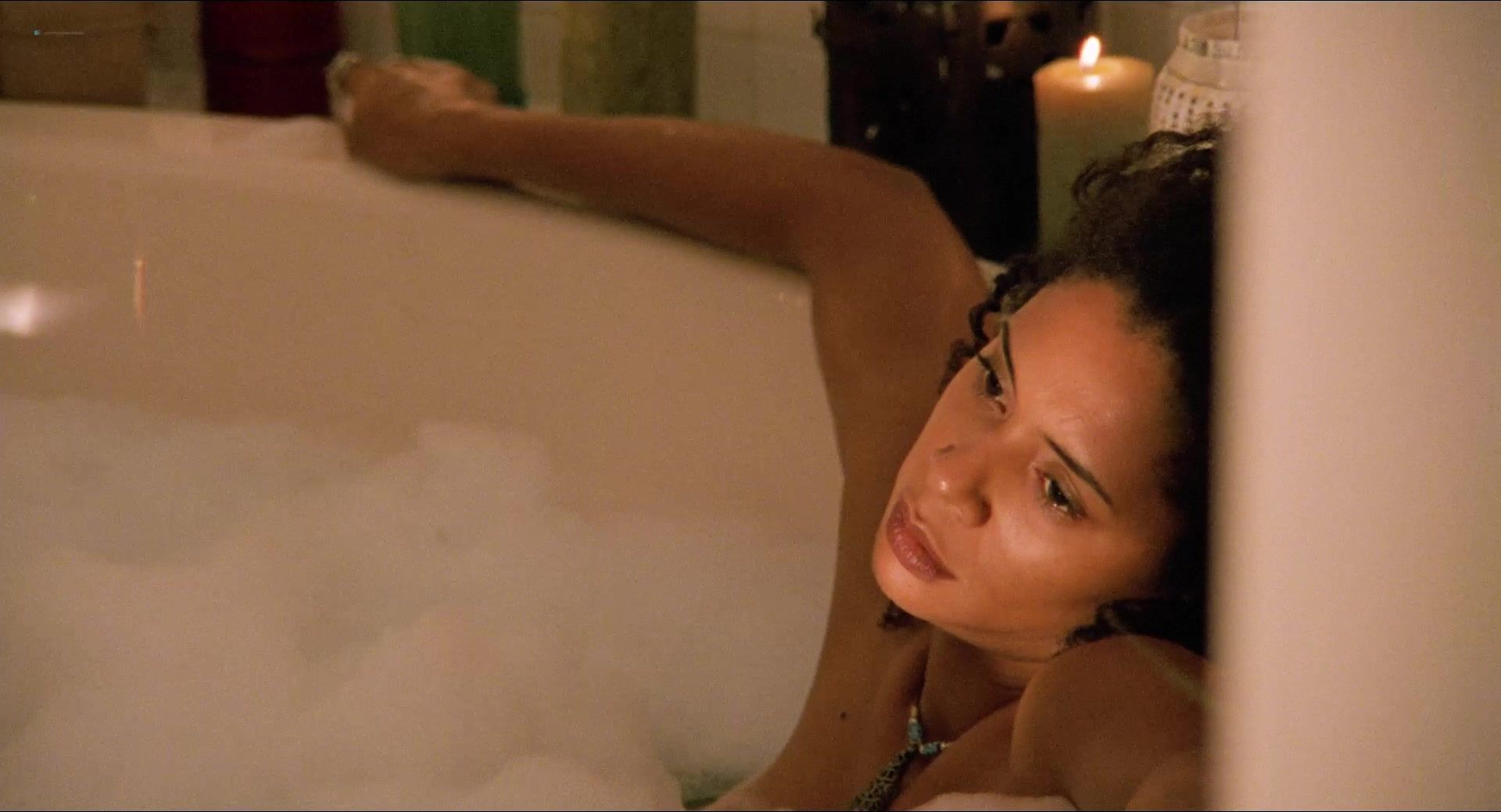 18andBig Sex Scene Tara Spencer-Nairn, Janice Tetreault nude - Wishmaster 4 (2002) Big Black Tits - 1