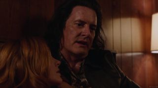 Jerking Off Nicole LaLiberte nude - Twin Peaks S03E02 (2017) Office Sex