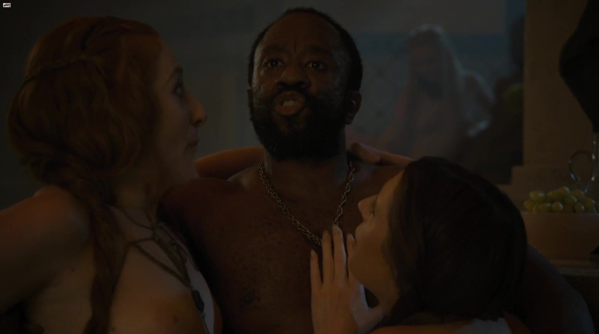 Natural Boobs Sarine Sofair nude Charlotte Hope - GAME OF THRONES (S04 E06) Grandmother