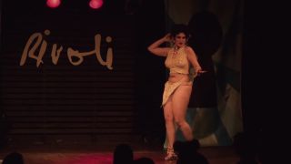 Student Burlesque Strip SHOW Elena Candela - The Rivoli -...