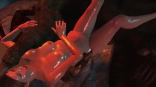 IwantYou Classic sex scene Fantasy - Sexy TGirl Fucks Girl, Creampie 3D Monster Hentai Video Deflowered