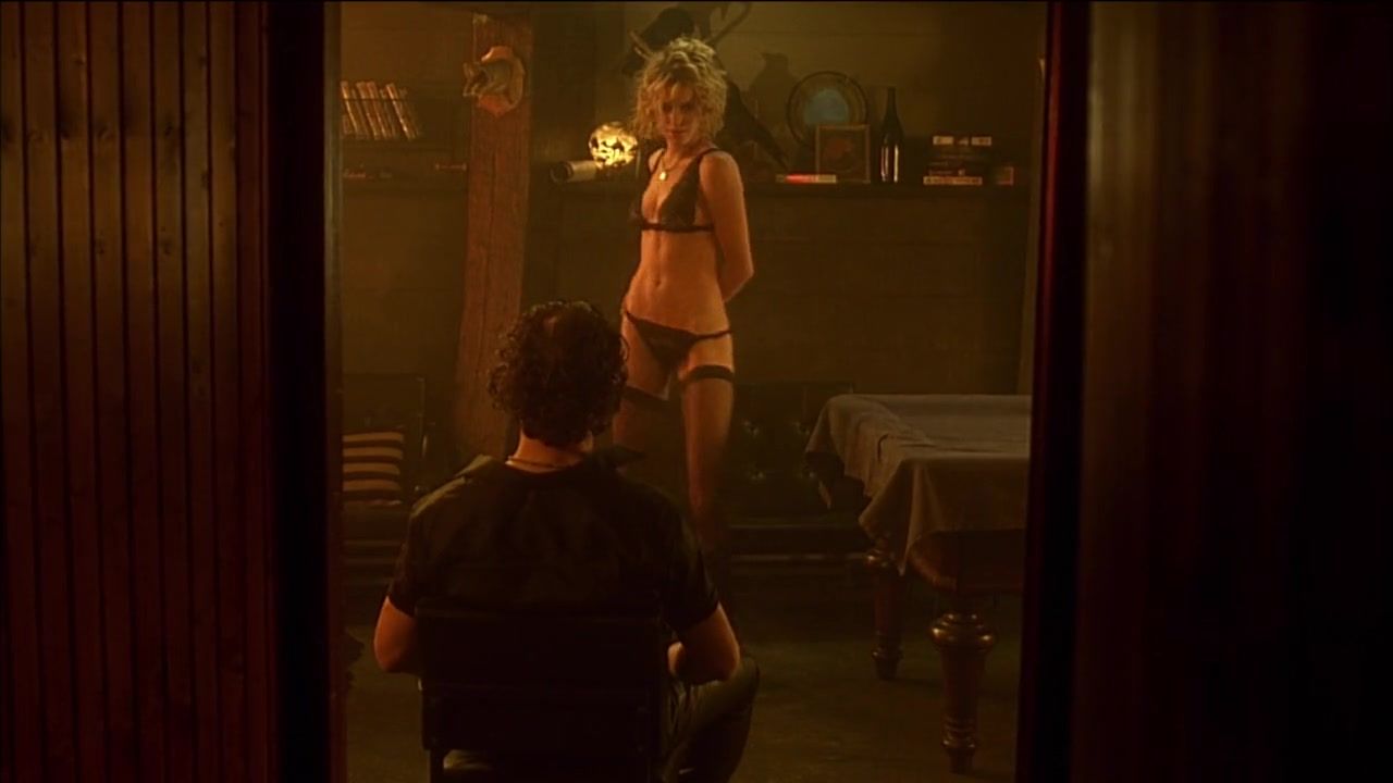 NSFW Gif Classic Strip Video - Rebecca Romijn nude - Femme Fatale (2002) T Girl