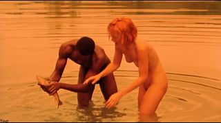 Guyonshemale Classic sex scene The Loss of Sexual Innocence (pissing Scene with Hanne Klintoe) Lesbos