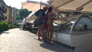Diamond Foxxx Euro Travel Channel Naked in Public Nude on Naked Beaches Bubble Butt