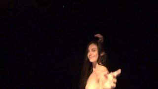 Bare Naked on Stage - Super Naked Star - Eva Koliopantou Selena Rose