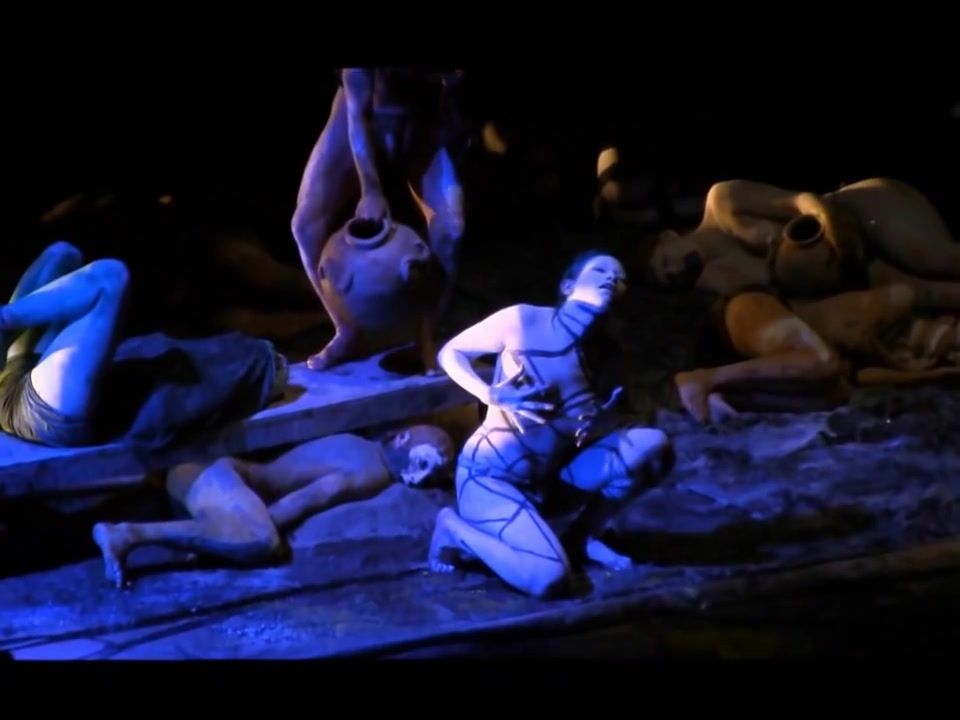 Small Boobs Naked on Stage -230- Alejandra Ramirez -Infierno-2014 Gay Gangbang - 1