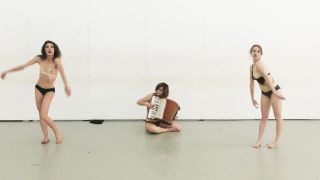 JAVout Naked on Stage Performance - Alice Raffaelli British