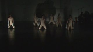 Gay Straight Naked on Stage Performance - Martha Graham in Palais Kabelwerk Vienna - 2014 Nylon