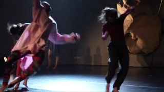 Art Naked on Stage Performance - Martha Graham in Palais Kabelwerk Vienna - 2014 Beauty
