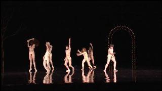 Perfect Body Porn Naked on Stage - Performance Theatre Scatrina