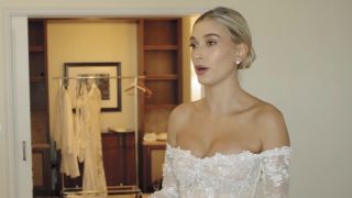 Amante Nude Hailey Baldwin - Wedding Dress Fitting (2019) LoveHoney