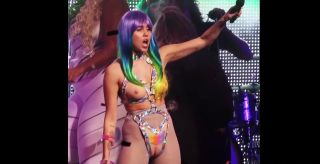BestAndFree Miley Cyrus nude - Topless BDSM on Stage Bedroom