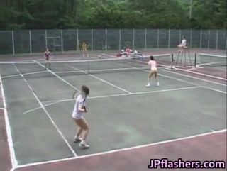 Alexis Texas Naked Sport - Asian Girls play tennis Soapy
