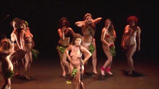 Busty Naked on Stage Compilation (Sexy Fashion and Nude Performance) Mature Woman