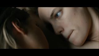 Plump Erika Linder and Natalie Krill rub snatches in lesbian sex scene from Below Her Mouth Banho