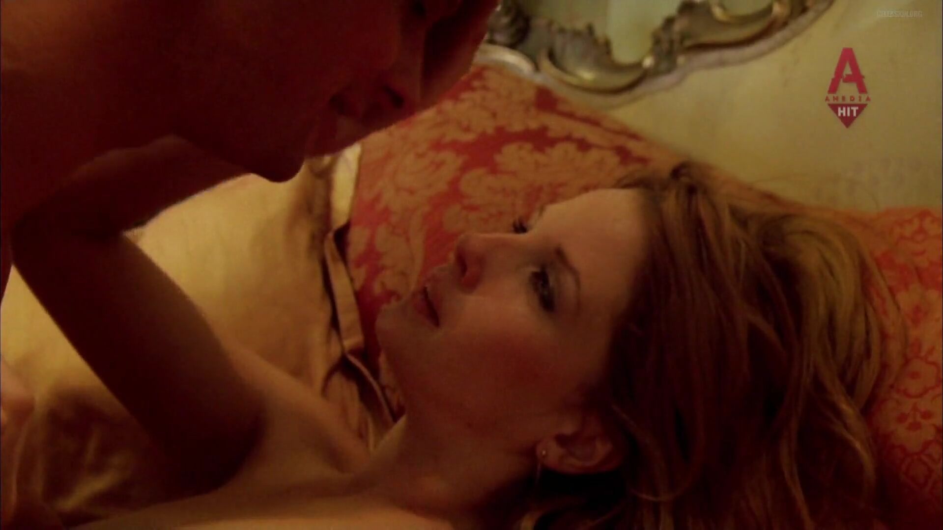 Fake Redhead Kelly Reilly visits lover every day to be penetrated in Joe's Palace (2007) Anal Creampie - 1
