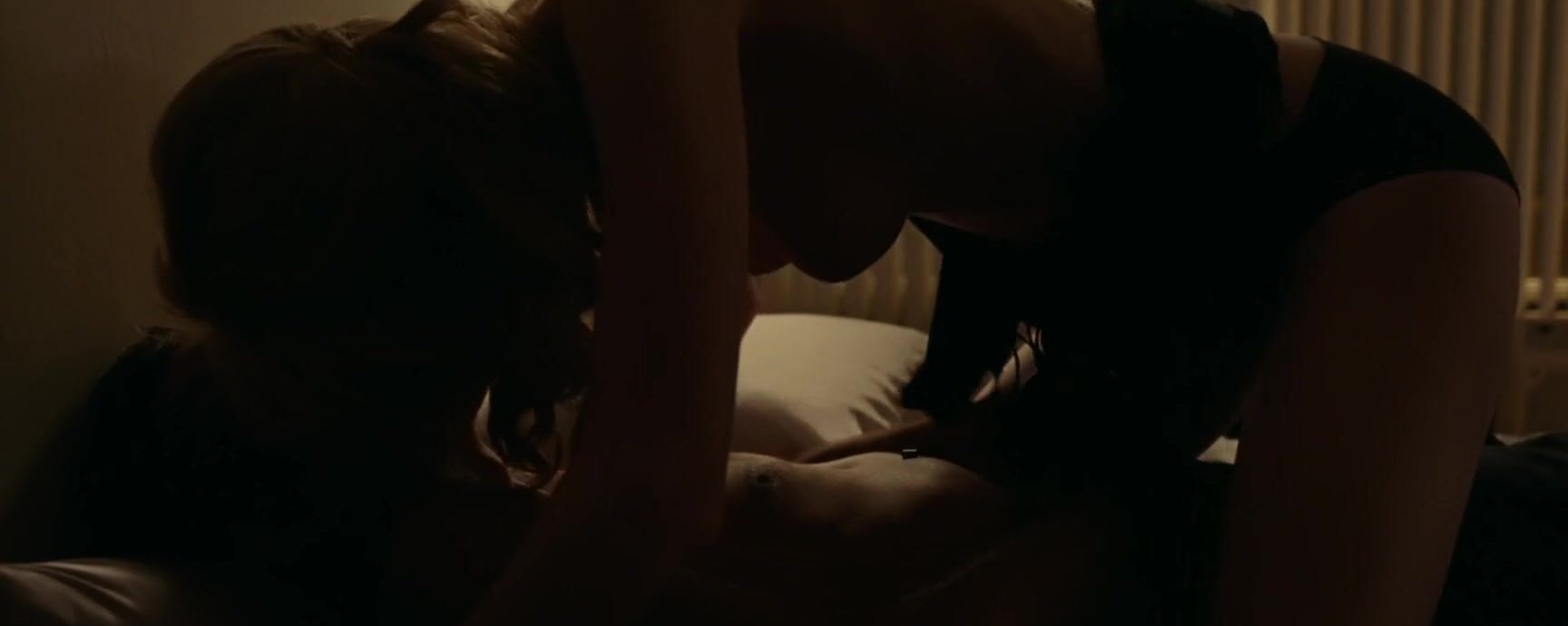 Brunet Elizabeth Debicki tries being fucked by as man cums she runs away in Widows (2018) Kendra Lust - 1