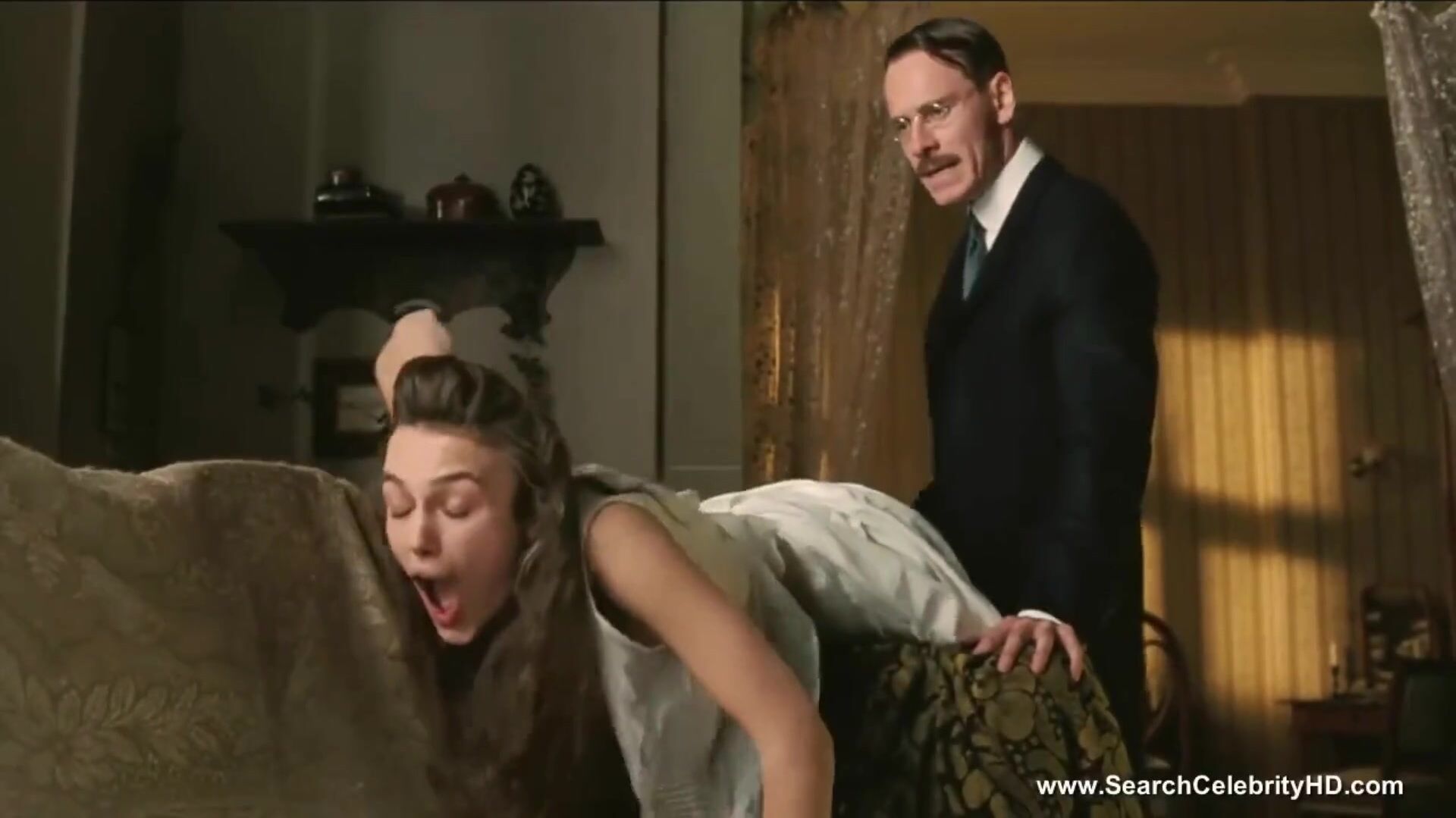 Spy Cam Obscene charmers Keira Knightley and Kristen Stewart in explicit movies sex scenes Big Cocks - 1