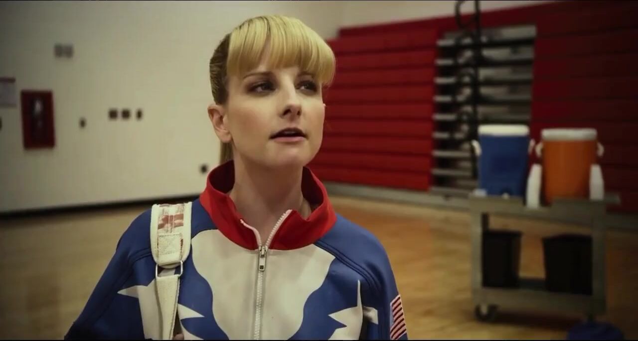 Booty Attractive actress Melissa Rauch has gymnastic sex in comedy movie The Bronze (2015) Sexy Girl Sex