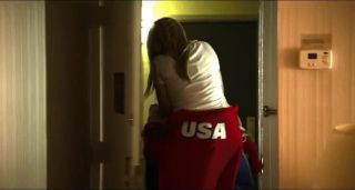 PervClips Attractive actress Melissa Rauch has gymnastic sex in comedy movie The Bronze (2015) Desperate