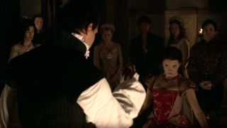 Sentando TV series The Tudors with participation of popular actress Natalie Dormer being fucked Weird