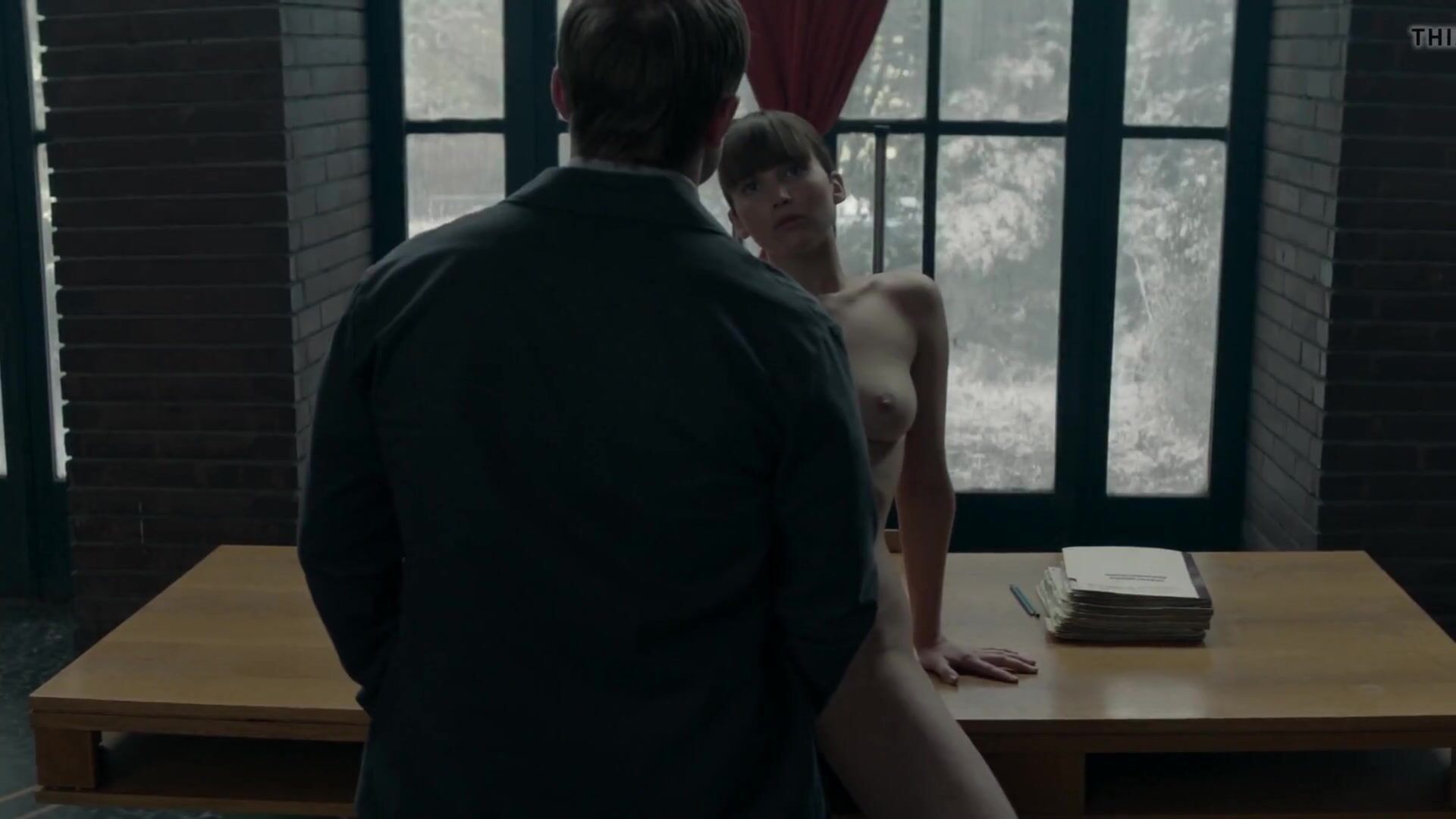 OnOff Jennifer Lawrence looks sexy and hot stripping down and being fucked in Red Sparrow Deep